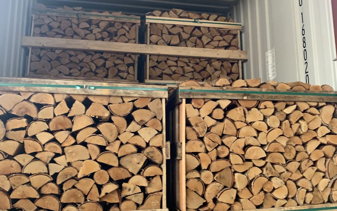 1.0 m³ wooden box