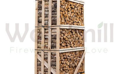 2.0 m³ hardwood firewood log box