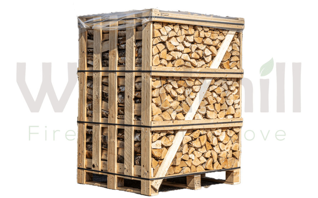 UK firewood large 4 row Box