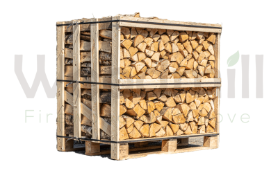 1.0 m³ hardwood firewood log box