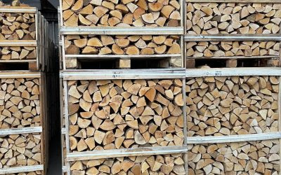 UK firewood double decker 4 row Box