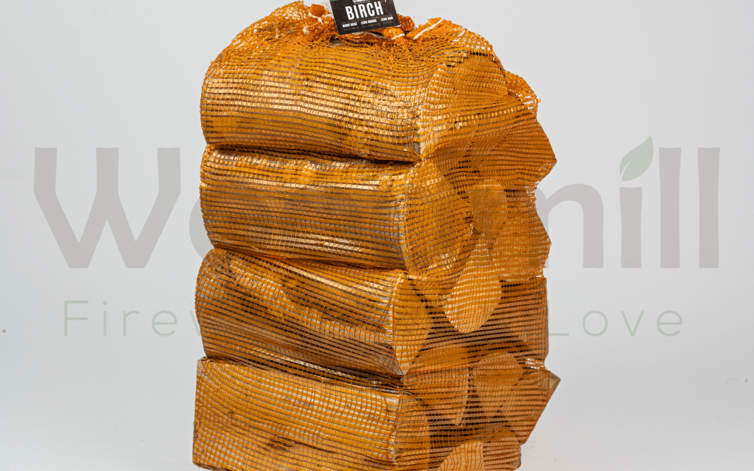 30l hardwood firewood log netted bag