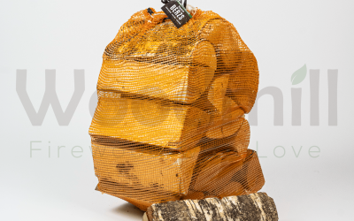 40l hardwood firewood log netted bag